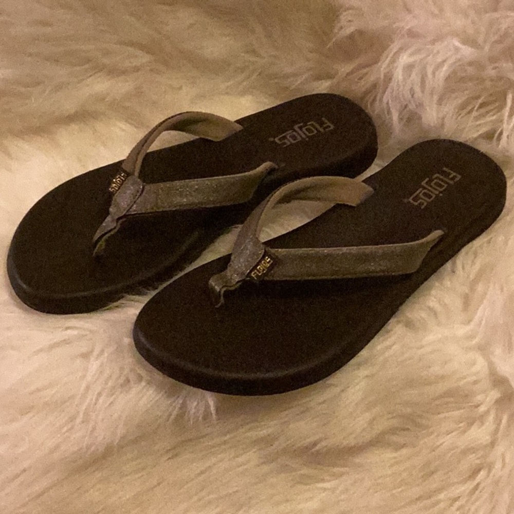 Flojos Brown Flip Flops
